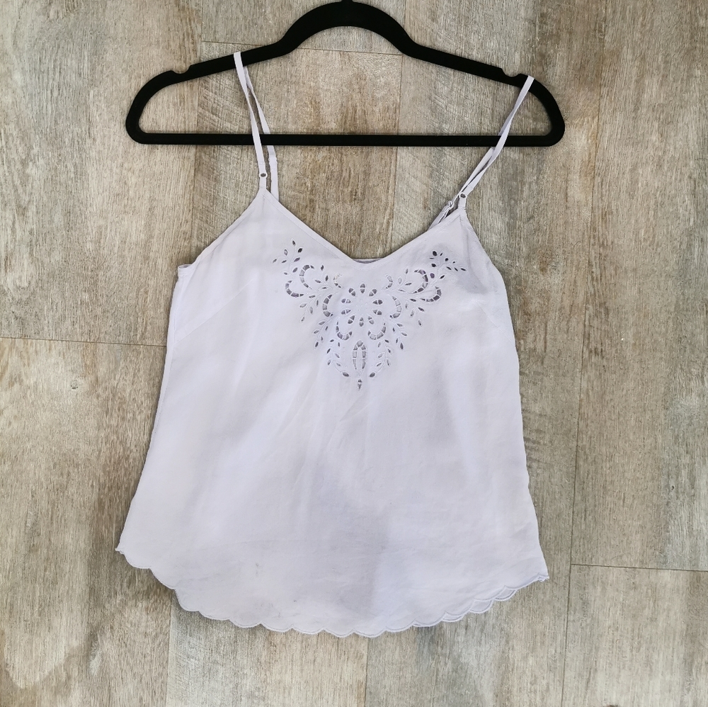 Wilfred Silk Lilac Tank